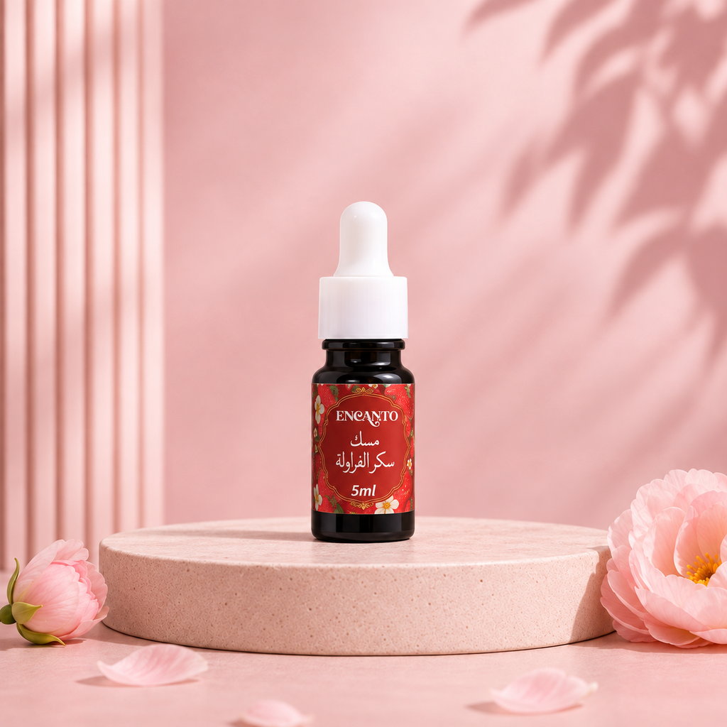 Encanto Strawberry Sugar Musk, 5 ml — individual component of the four-piece gift set