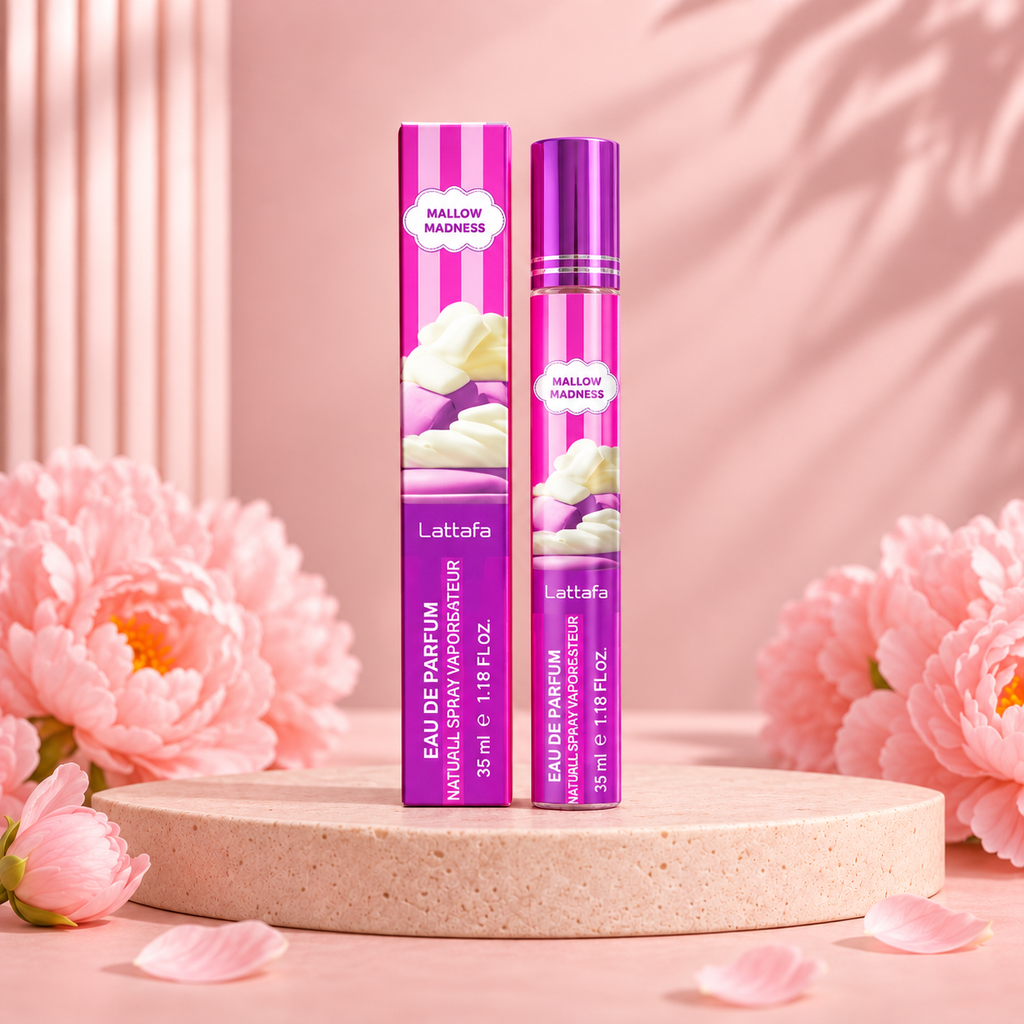 mallow madness 35 ml spray included in the six-piece gift set