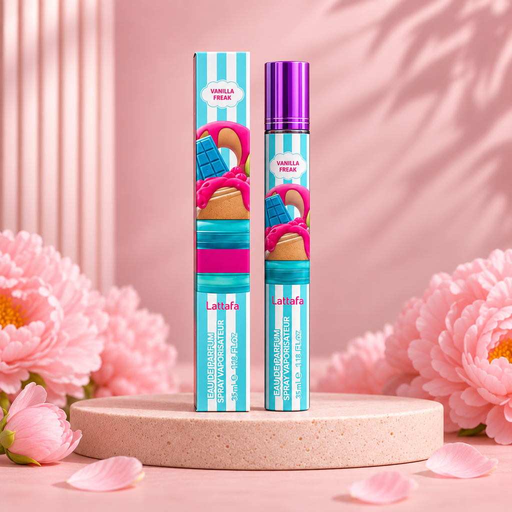 vanilla freak 35 ml spray included in the six-piece gift set