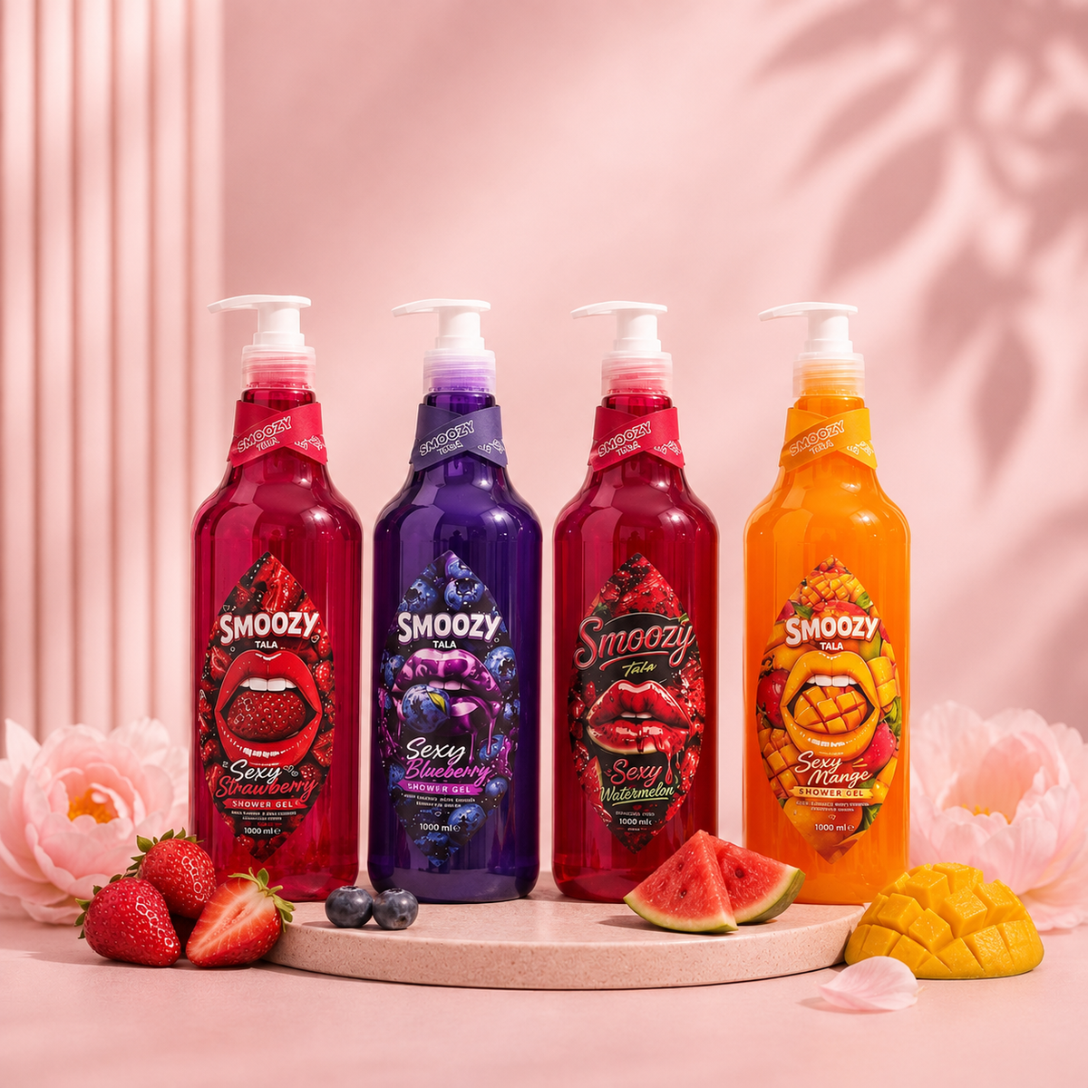 Smoozy Tala Shower Gel scents