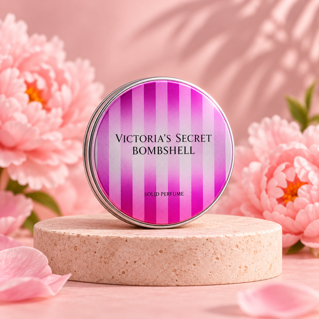 Solid perfume bombshell — one selected tin