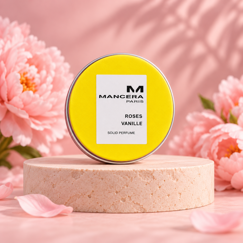 Solid perfume roses vanille — one selected tin