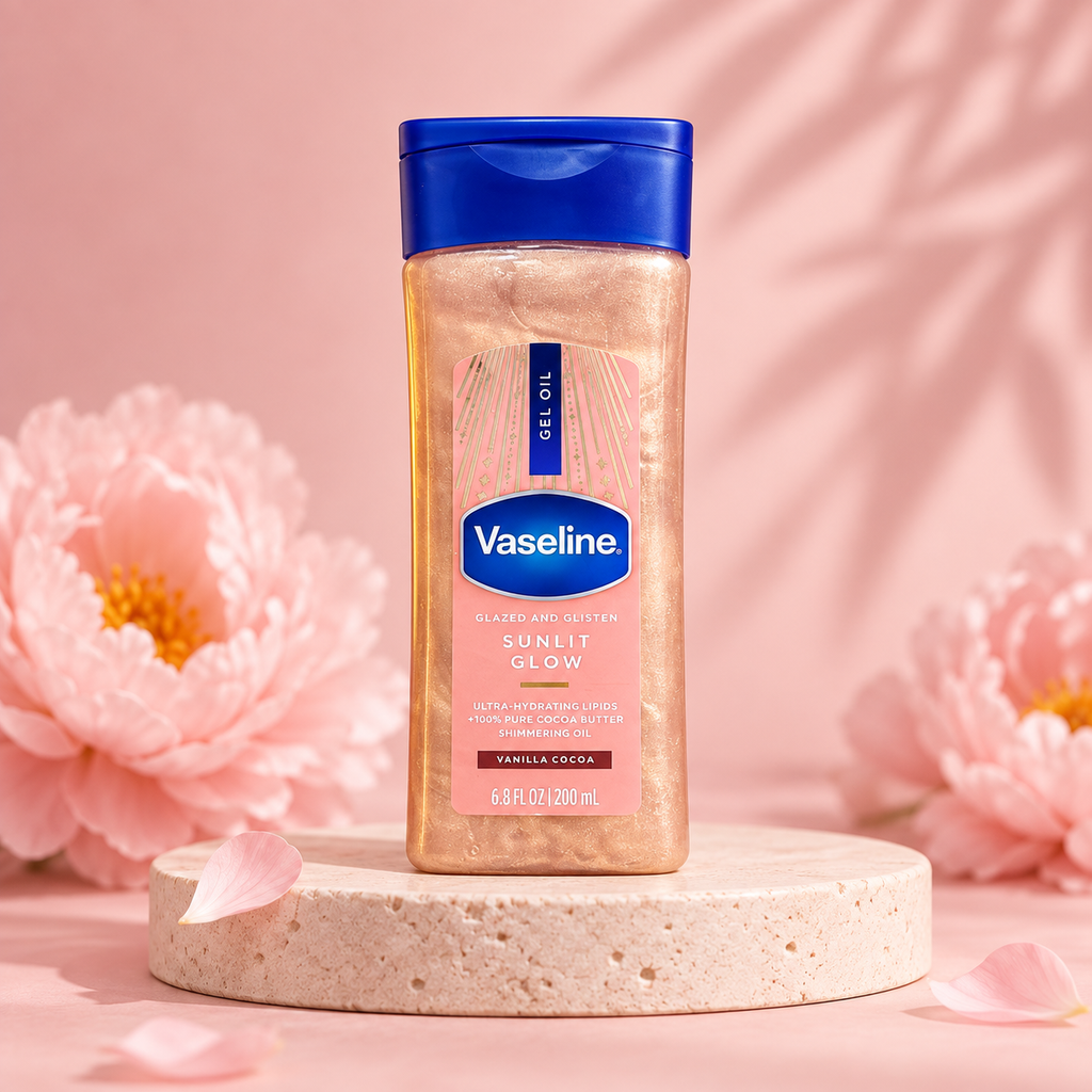 sunlit glow — treated product photo; size as shown on packaging